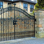Bespoke wrought iron gates